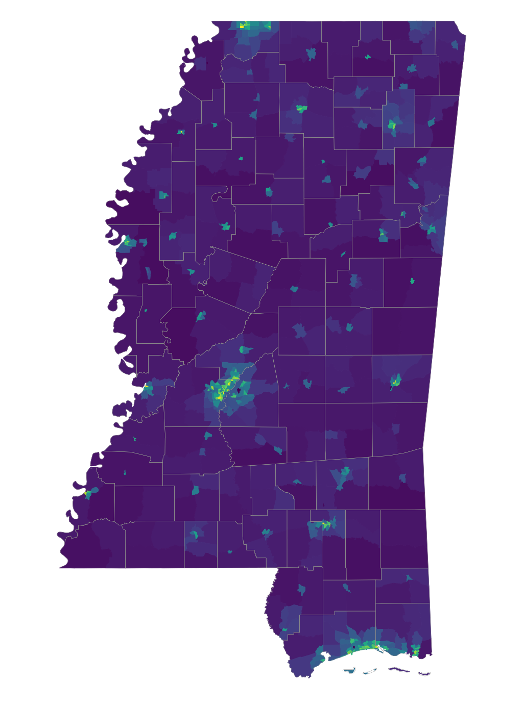 Population Density Maps